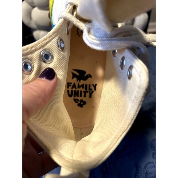 Converse Run Star Motion Platform High 'Pride' sneaker size 9.5/EU 41 - Picture 7 of 8